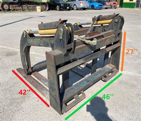 wildkat skid steer grapple|skid steer mat grapple.